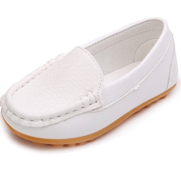 Loafers White Synthetic Leather - Picture 2 of 4